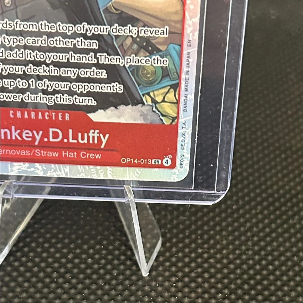 One‎ Piece Monkey D. Luffy OP14-013 SR The Azure Sea’s Seven M/NM